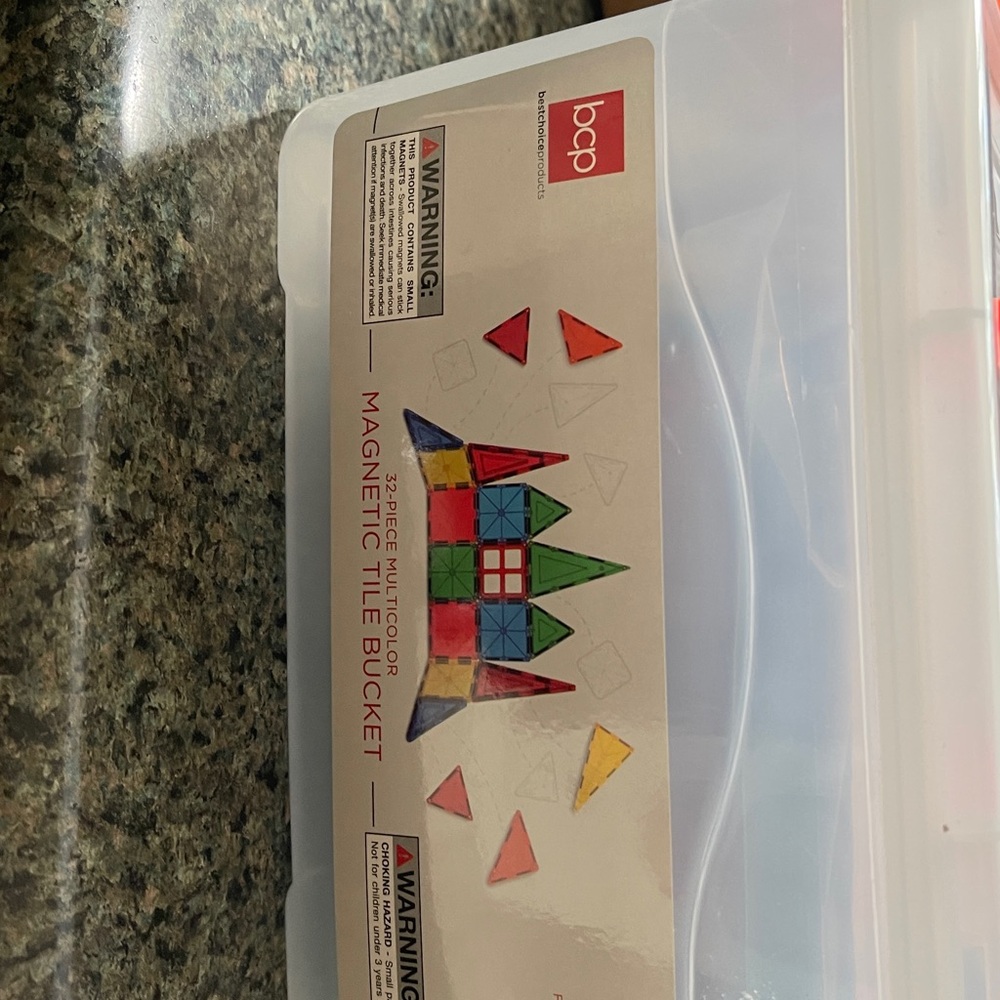 BCP Magnetic Tile Bucket